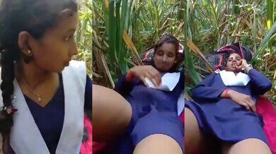 UP College Girl Fucking In Corn Farm Sex