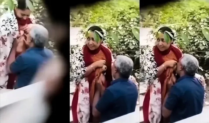 Paki Old Man Sucking Aunty Boobs Hidden Recording